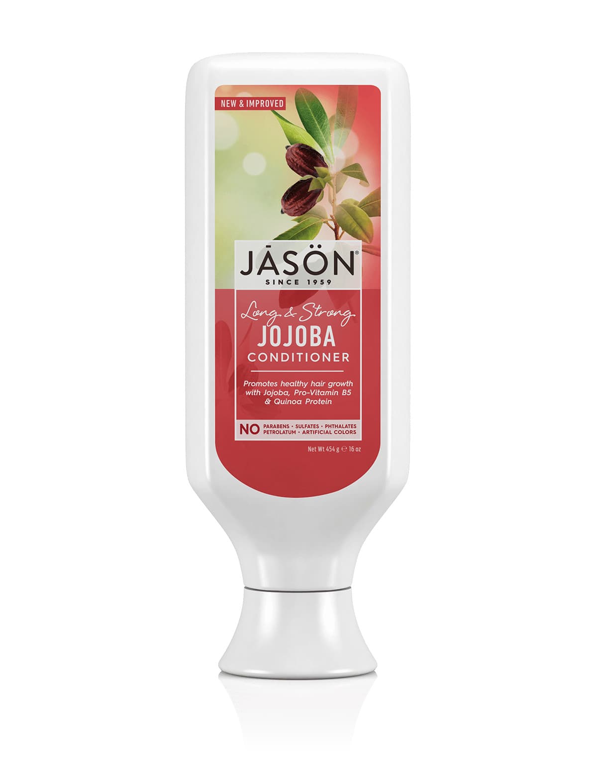 Μαλακτική κρέμα με βιολογική  Jojoba + Καστορέλαιο  473 ml - JASON - Image 1