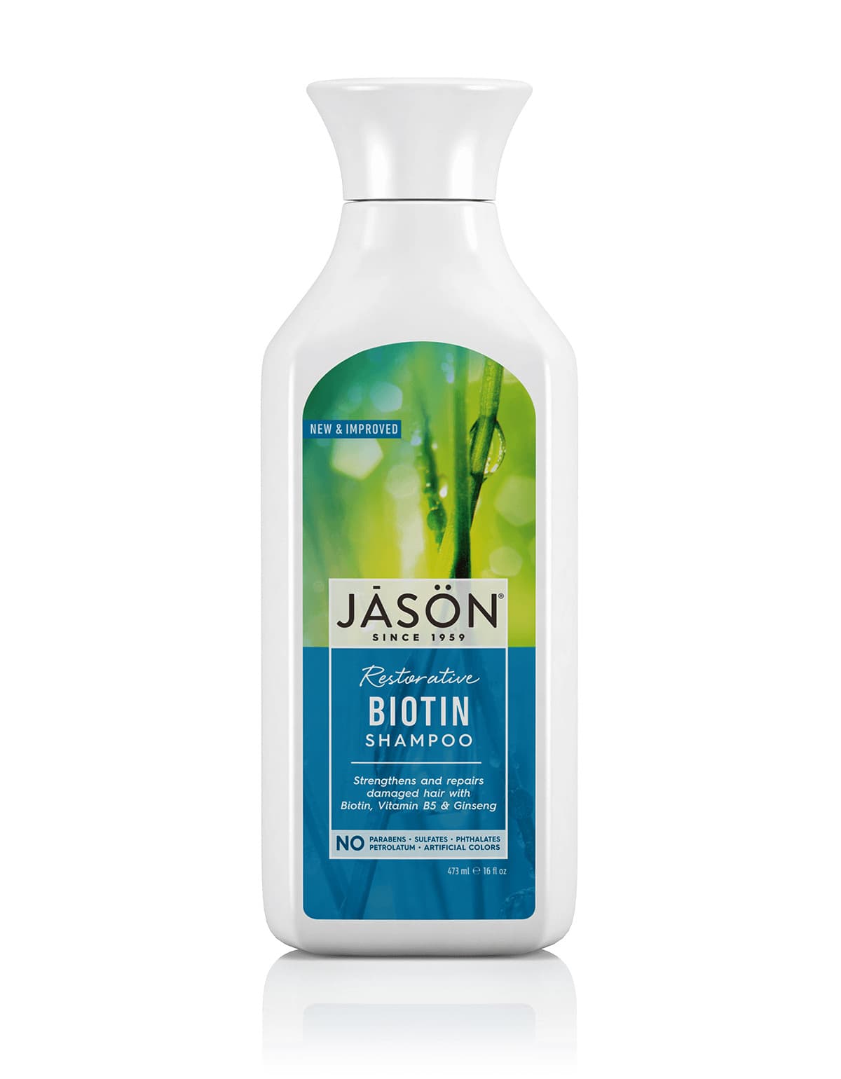 Σαμπουάν με βιολογική βιοτίνη 473 ml - JASON