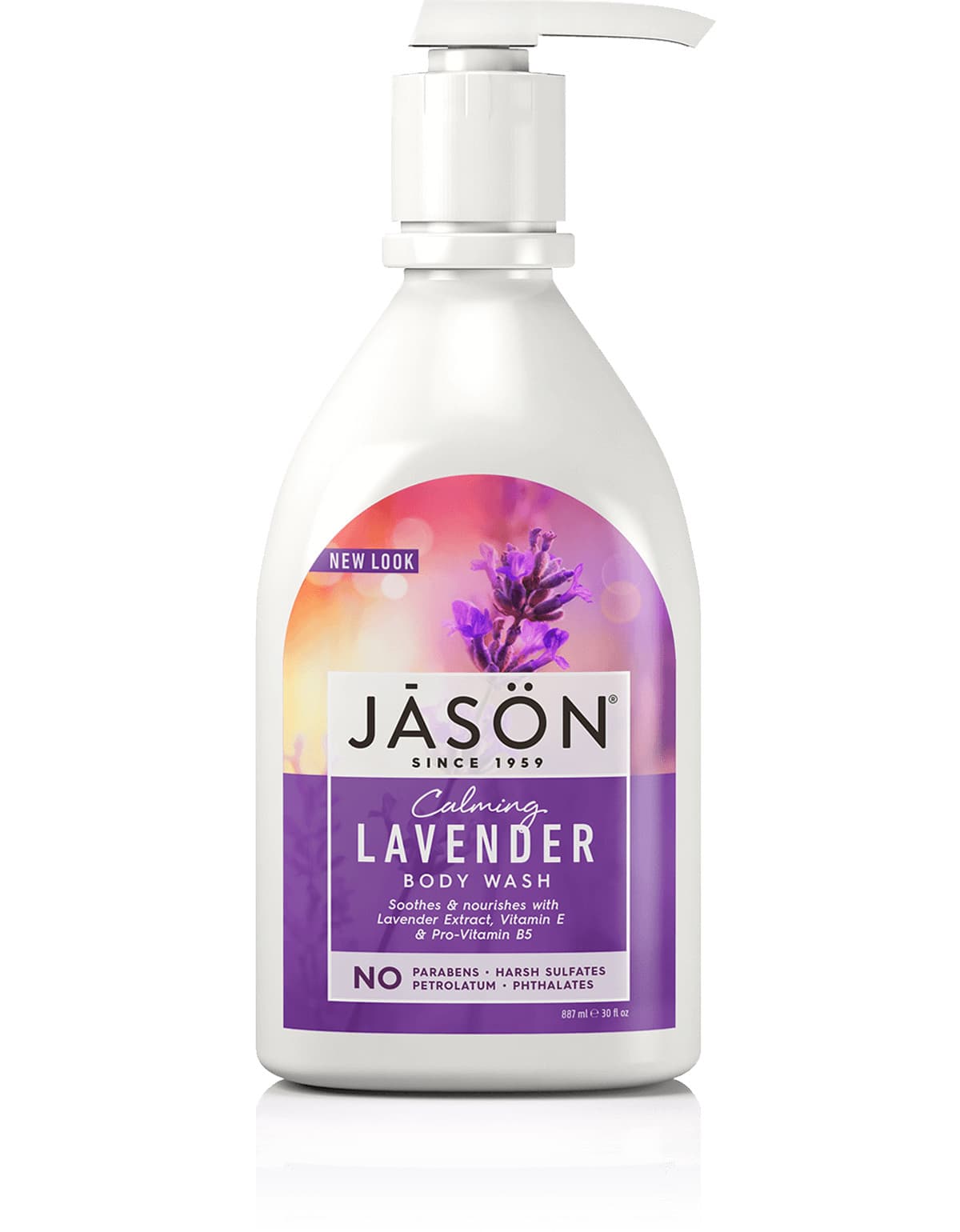 Αφρόλουτρο με λεβάντα 887 ml - JASON - Image 1