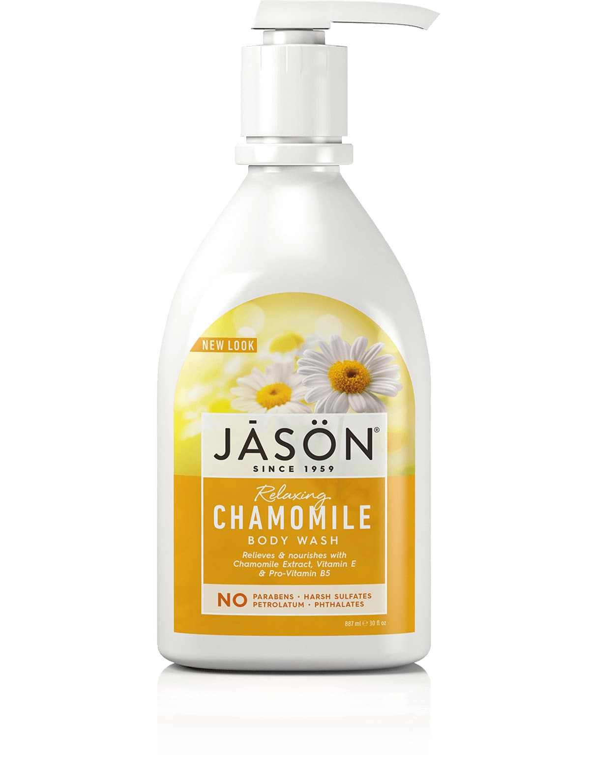 Αφρόλουτρο με χαμομήλι 887 ml - JASON - Image 1