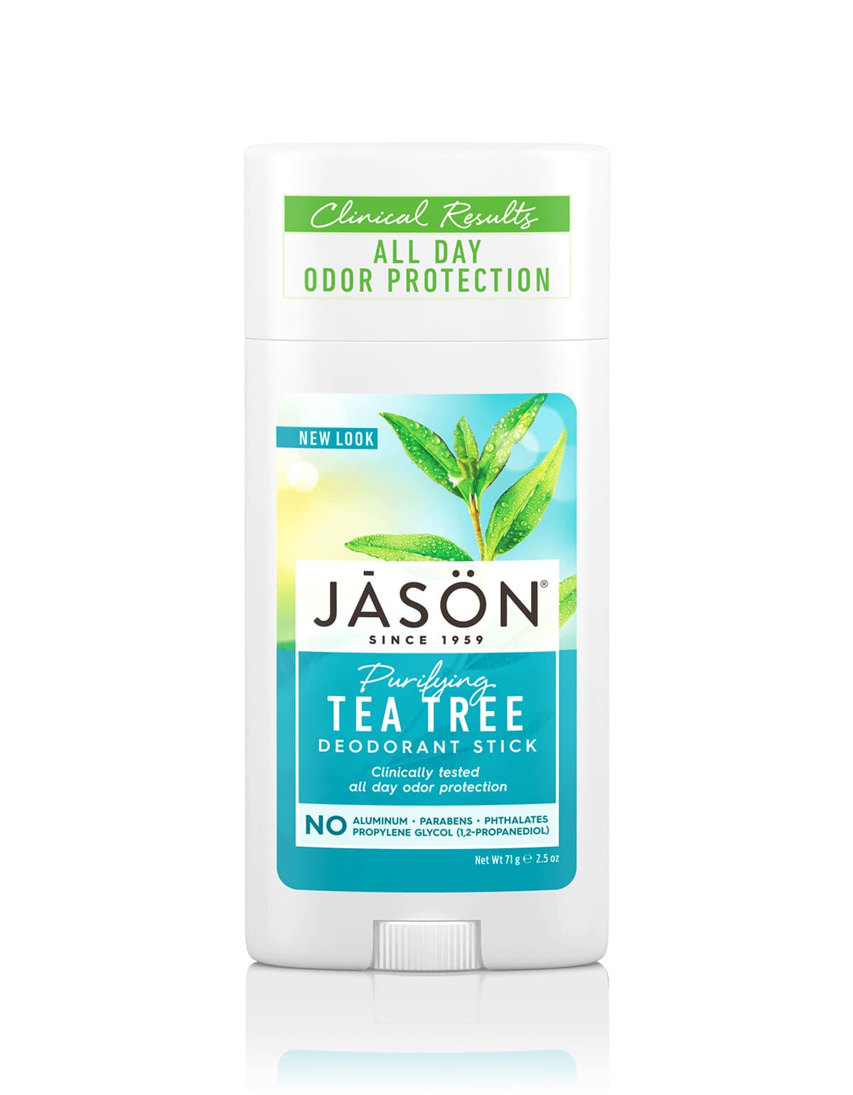 Αποσμητικό με βιολογικό τεϊόδενδρο ( Tea Tree ) σε stick 71 gr - JASON