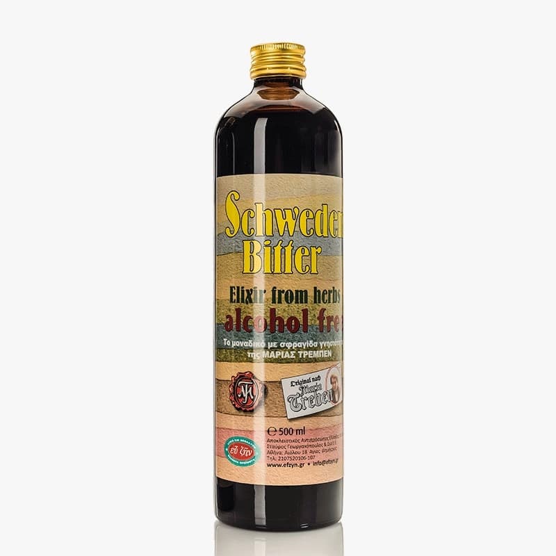 Schweden Bitter  χωρίς αλκοόλ, φιάλη 500ml - Maria Treben - Image 1