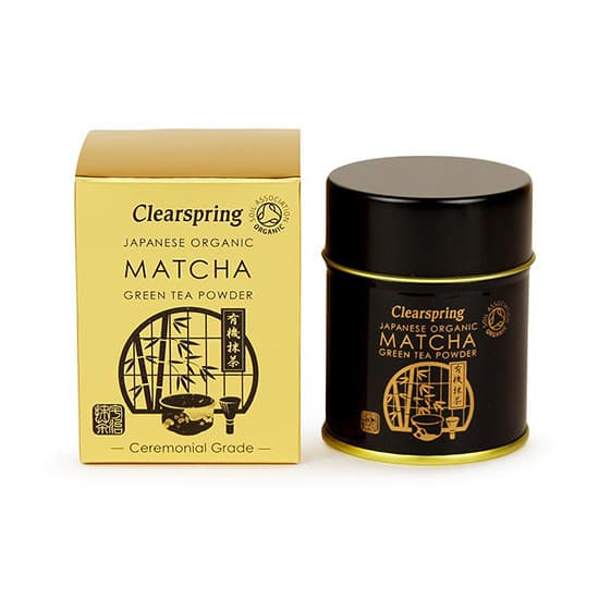 Matcha (Μάτσα) Ceremonial πράσινο τσάι σε σκόνη (30γρ) - Clearspring
