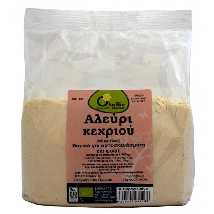 Αλεύρι Κεχριού 500 gr - Βιο-Υγεία