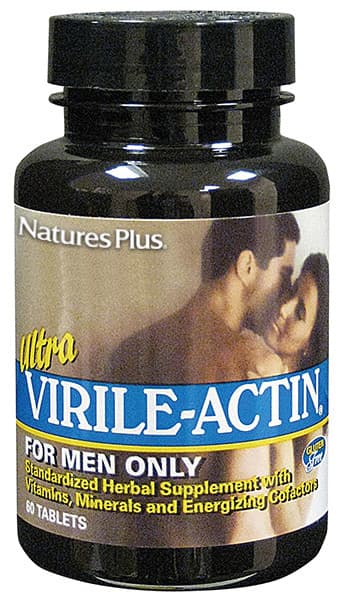 ULTRA VIRILE-ACTIN 60 Tabs - Natures Plus
