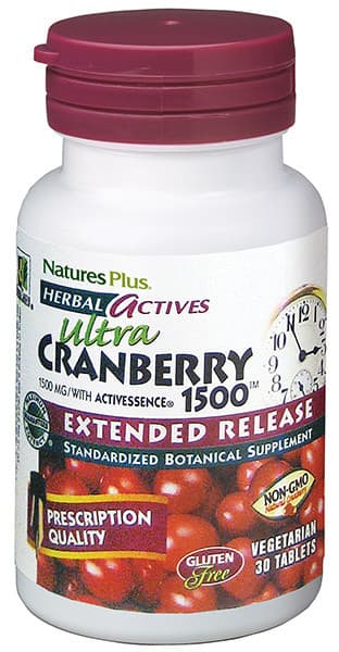 ULTRA CRANBERRY 1500 30 Tabs - Natures Plus