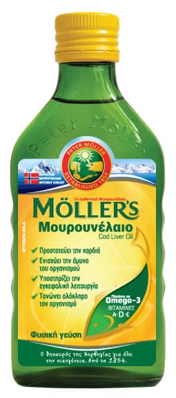 Μουρουνέλαιο Natural 250 ml - MOLLER’S