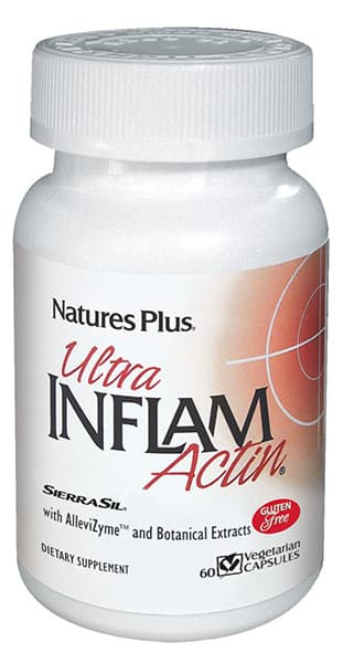 ULTRA INFLAM-ACTIN 60 φυτικές κάψουλες - Natures Plus