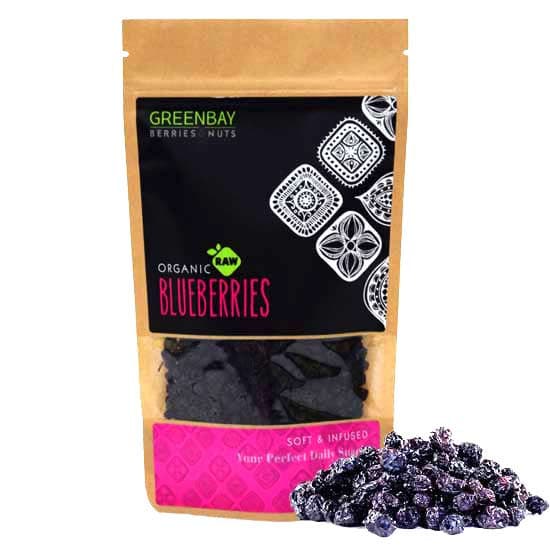 Μπλούμπερις (Blueberries) Raw αποξηραμένα (100γρ) - Green Bay - Image 1