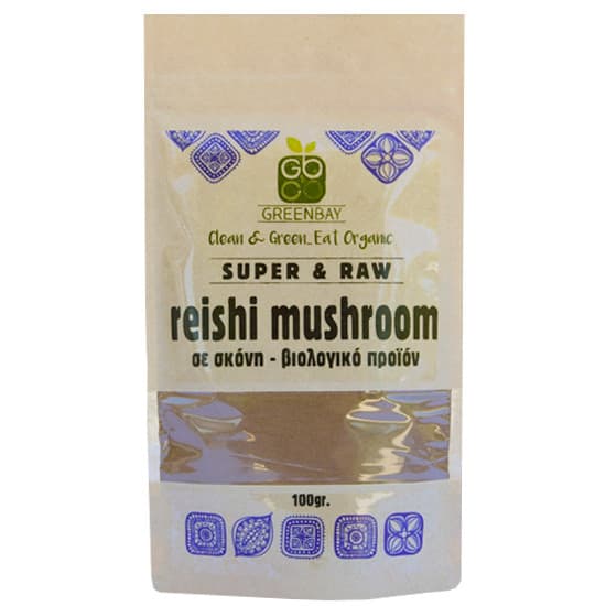 Reishi μανιτάρι σε σκόνη (100γρ) - Green Bay