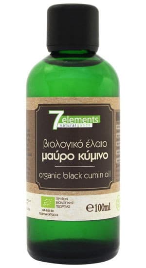 Έλαιο Μαύρο Κύμινο Bio, Ψυχρής Έκθλιψης! Black Cumin Oil Organic Cold Pressed 100 ml