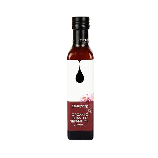 Σησαμέλαιο Ψημένο 250ml - Clearspring - Image 1
