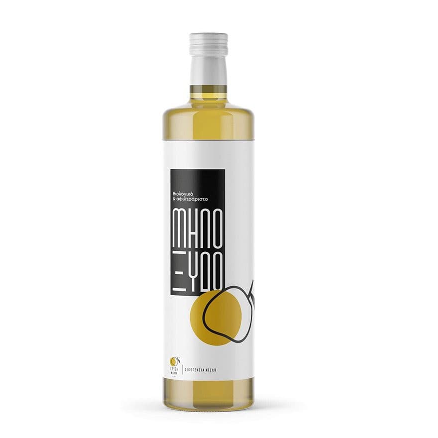 Μηλόξυδο Αγιάς Αφιλτράριστο Ελληνικό 500ml - Χρυσή Μηλιά - Image 1