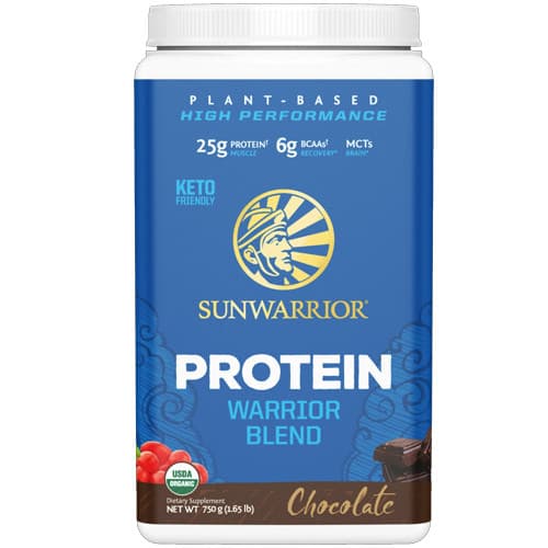 Μείγμα Πρωτεϊνών 'Warrior Blend ''Σοκολάτα'' 750 gr - Sunwarrior
