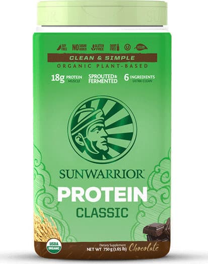 Πρωτεϊνη Καστανού Ρυζιού ''Classic'' Σοκολάτα 750 gr - SUNWARRIOR