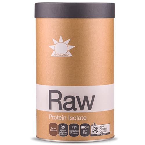 Ωμή Πρωτεΐνη Isolate Κακάο/Καρύδα 1kg - Amazonia - Image 1