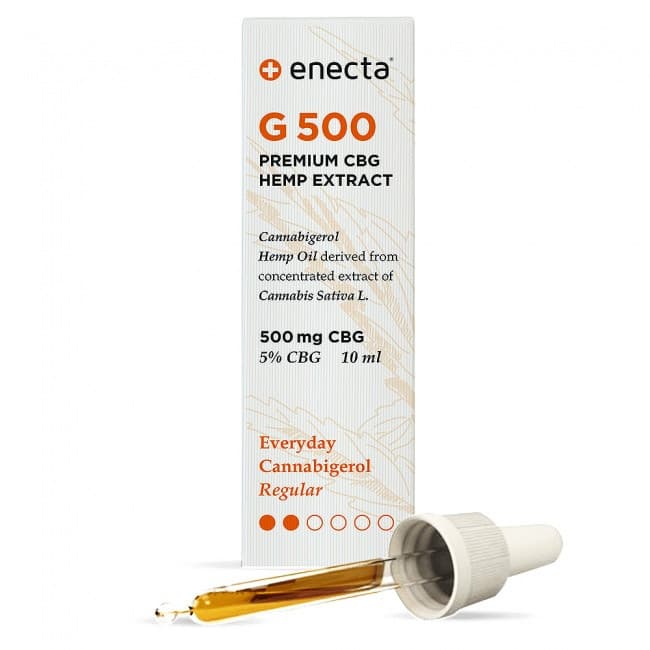 CBG Έλαιο Κανναβιγερόλης  G 500 mg 10 ml - Enecta - Image 1