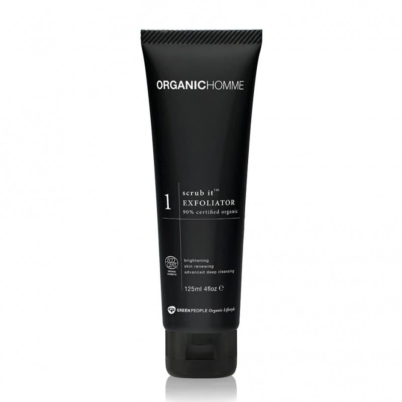 1 Πήλινγκ και Απολέπιση  Organic Homme 1 Scrub It Exfoliator 125ml - Green People