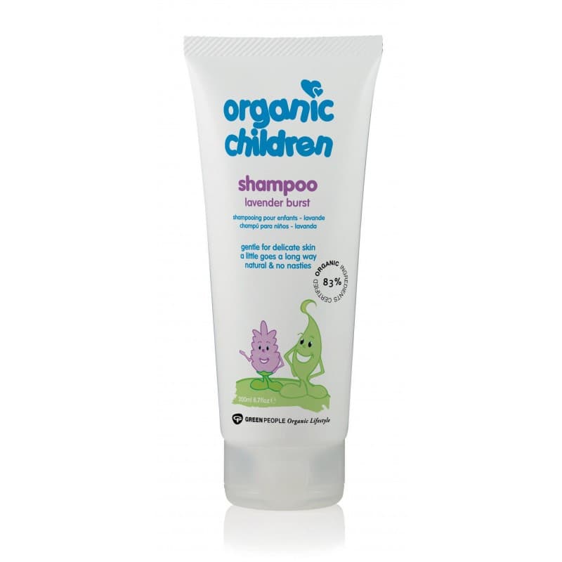 Παιδικό Σαμπουάν με Λεβάντα  Organic Children Shampoo Lavender Burst  200ml - Green People - Image 1