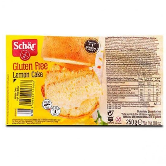 Κέικ Λεμονιού "Lemon Cake" Χωρίς Γλουτένη (250γρ) - Dr Schär