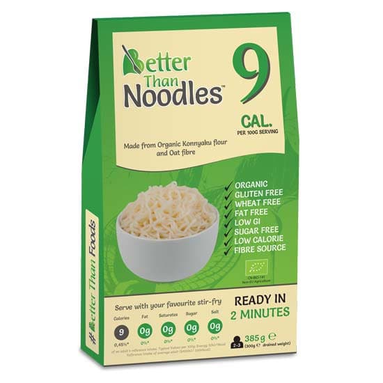 Noodles Χωρίς Γλουτένη από ρίζα Κόντζακ Konjac-Shirataki (385γρ) - Better Than