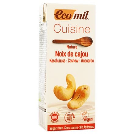 Κρέμα Μαγειρικής Κάσιους ΒΙΟ 200ml - ECOMIL - Image 1