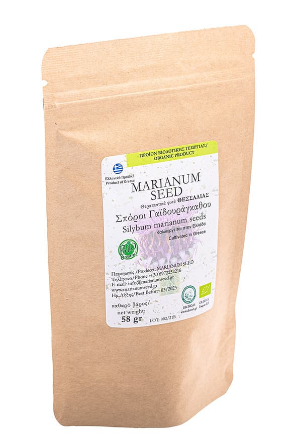 Bio Σπόροι Γαϊδουράγκαθου 58gr ΑΑΑ ποιότητας - Marianum seed