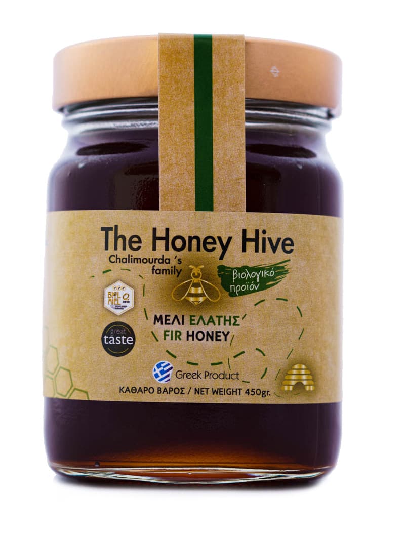 Βιολογικό Μέλι Έλατο 450gr - The Honey Hive