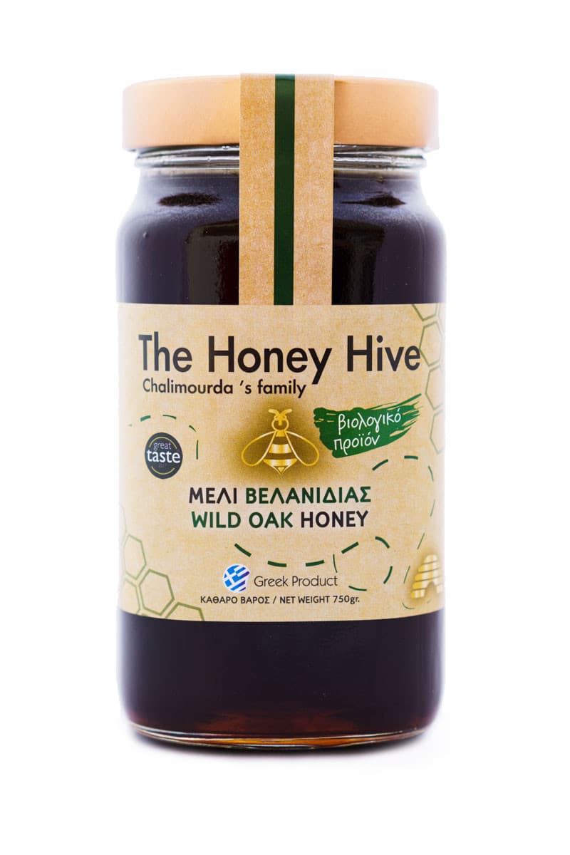 Βιολογικό Μέλι Άγρια Βελανιδιά 700gr - The Honey Hive