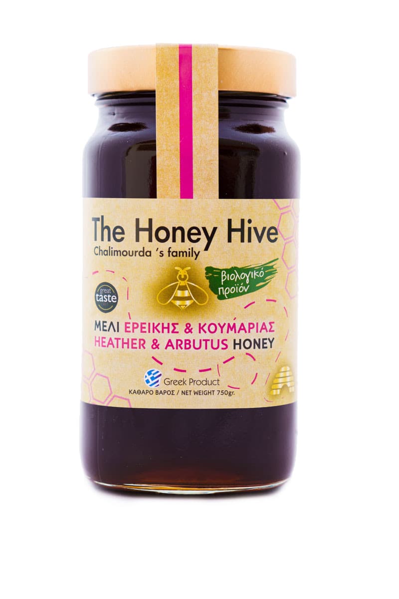 Βιολογικό Μέλι Ερείκη & Κουμαριά 700gr - The Honey Hive