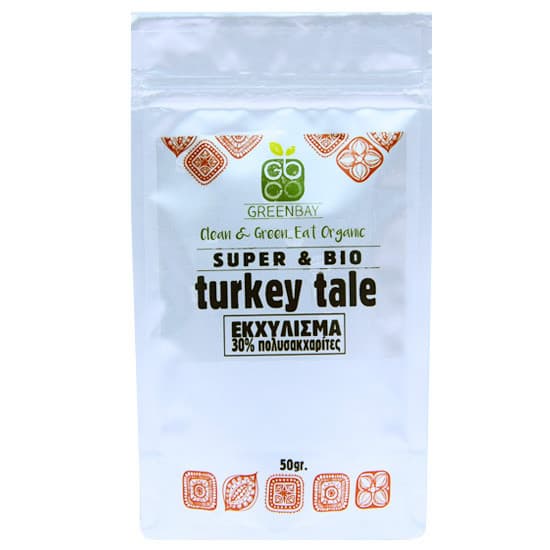 Εκχύλισμα Μανιταριού Turkey Tail (8:1) - 30% Πολυσακχαρίτες (50γρ) - Green Bay
