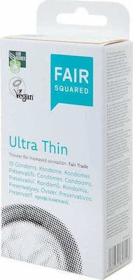 Προφυλακτικά - Condoms Ultra Thin 10τμχ - Fair Squared