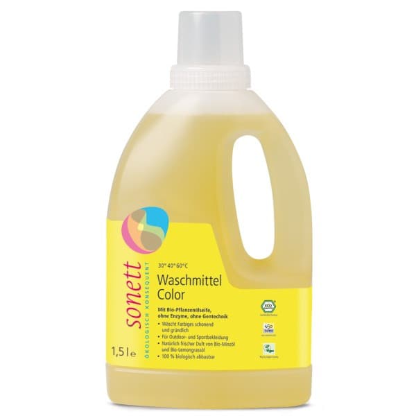 Υγρό Πλυντηρίου Ρούχων COLOR 1.5Lt- Sonett - Image 1