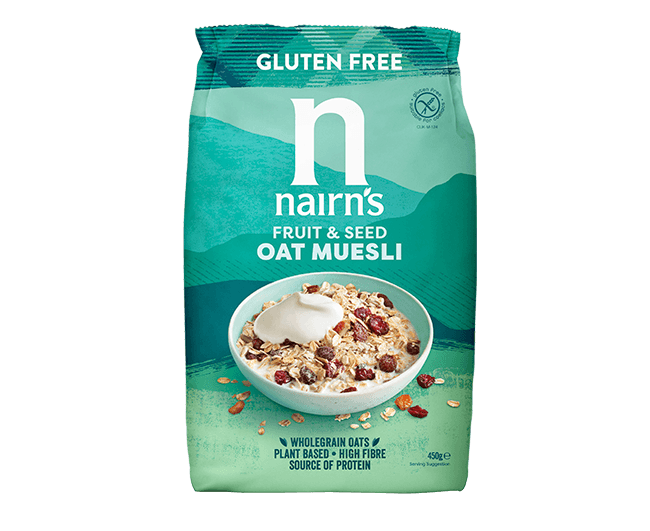 Μούσλι Βρώμης Χωρίς Γλουτένη Fruit   Seed 450 gr - Nairn's