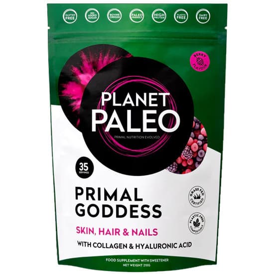 Κολλαγόνο με Υαλουρονικό Οξύ & Μούρα 'Primal Goddess' (210γρ) - Planet Paleo - Image 1