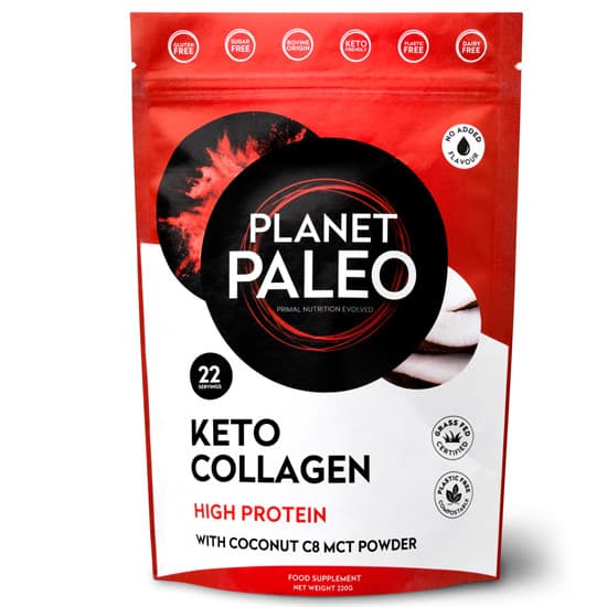 Κολλαγόνο με MCT 'Keto Collagen' (220γρ) - Planet Paleo