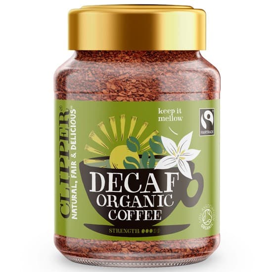 Ντεκαφεϊνέ Στιγμιαίος Καφές freeze dried - Decaf (100γρ) - Clipper - Image 1