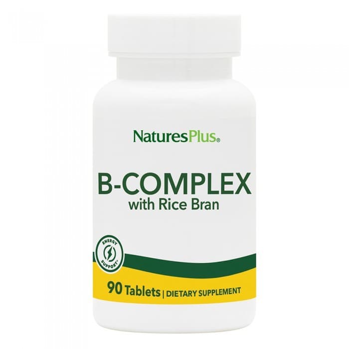 B-COMPLEX with RICE BRAN 90 tabs - Natures Plus