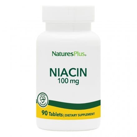 NIACIN 100 mg 90 Tab - Natures Plus