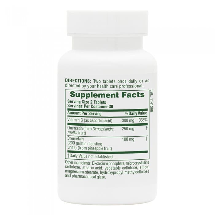 QUERCETIN PLUS 60 Tabs - Natures Plus - Thumbnail 2