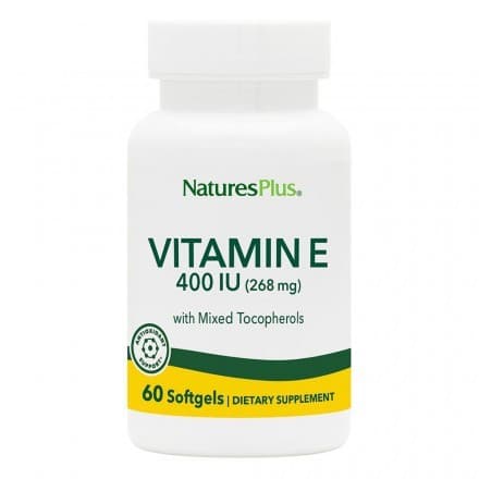 VITAMIN E 400 IU 60 Softgels - Natures Plus