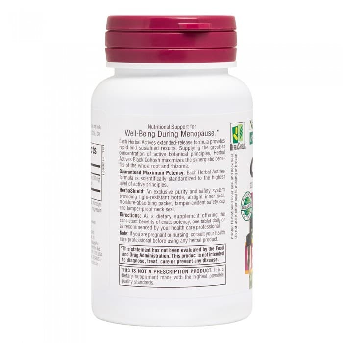 BLACK COHOSH 200 mg 30 Tabs - Natures Plus - Thumbnail 3