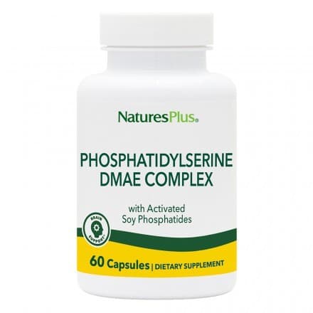 PHOSPHATIDYLSERINE/ DMAE Complex 60 φυτικές κάψουλες - Natures Plus
