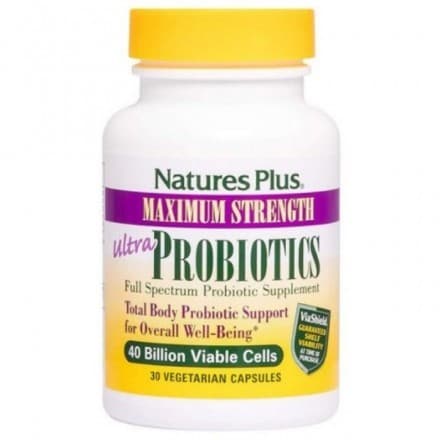 ULTRA PROBIOTICS 30 φυτικές κάψουλες - Natures Plus