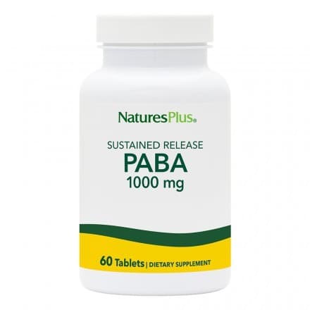 PABA 1000 mg 60 tabs - Natures Plus