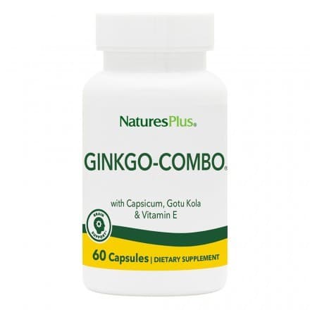 GINKGO-COMBO 60 φυτικές caps - Natures Plus