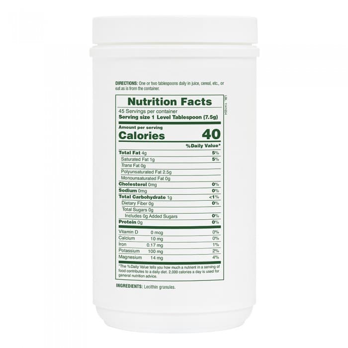 LECITHIN GRANULES 340 gr - Natures Plus - Thumbnail 2