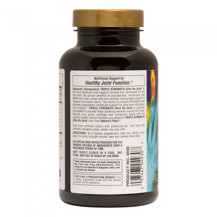 TRIPLE STRENGTH ULTRA Rx-Joint 120 Tabs - Natures Plus - Thumbnail 3