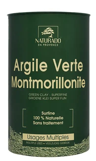 Πράσινη  Άργιλος Montmorillonite  Σκόνη 300gr - Naturado