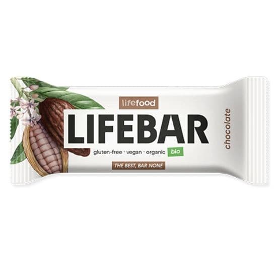 Ωμή Μπάρα Ενέργειας Σοκολάτα (40γρ) - Lifefood